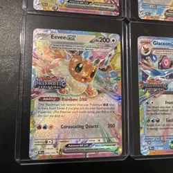 Pokemon Prismatic Evolutions Stamped Surprise Box promos lot of 5! - Image 2
