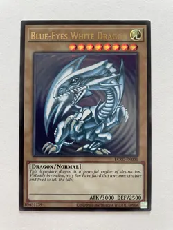 Yu-Gi-Oh! Blue-Eyes White Dragon (Version 2) ULTRA RARE LCKC-EN001 (2020) - Image 1