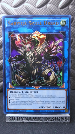 | Yugioh Saryuja Skull Dread DUDE-EN026 1st Ultra Rare Duel Devastator NM 🔥 | - Image 1