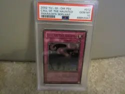 2002 Yu-Gi-Oh Pharaoh's Servant CALL OF THE HAUNTED PSV-012 Ultra Rare PSA 10! - Image 1