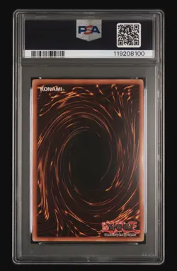Konami Flame Swordsman LOB-003 Blue Eyes Unlimited PSA 10 Rare 2002 - Image 2