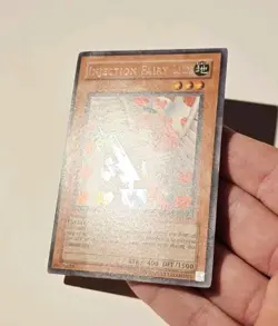 Yugioh Injection Fairy Lily LOD-100 Secret Rare LP - Image 4