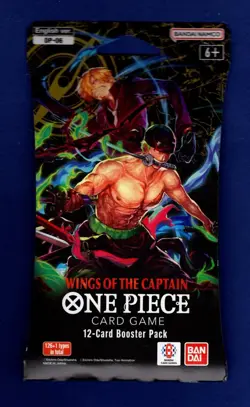 One Piece Card Game – Wings of the Captain (OP-06) Booster Pack | Factory Sealed - Image 1