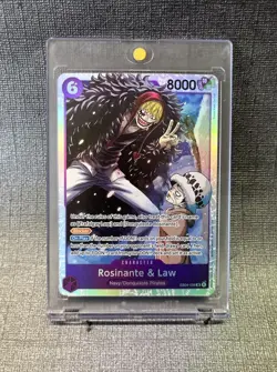 Rosinante & Law (SR) EB04-038 One Piece TCG The Azure Sea's Seven - Image 1