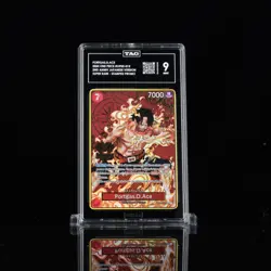TAG 9 MINT Portgas.D.Ace One Piece OP02-013 Japanese 2nd Anniversary Set - Image 1