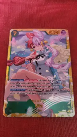 Bandai One Piece Uta EB03-061 Special 7 Cost 8000 Power Character Card Heroines - Image 1