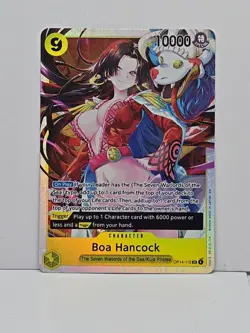 One Piece TCG Boa Hancock OP14-112 Super Rare Foil The Azure Sea’s Seven SR - Image 1