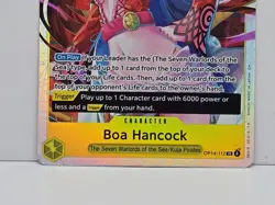 One Piece TCG Boa Hancock OP14-112 Super Rare Foil The Azure Sea’s Seven SR - Image 4