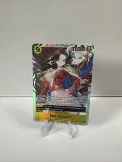 One Piece TCG Boa Hancock OP14-112 Super Rare Foil The Azure Sea’s Seven SR - Image 1