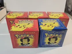 Pokemon 23k Gold Plated Trading Card Set Sealed (1999), New Pikachu Lot Of 5 - Image 2