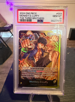Monkey.D.Luffy ST13-003 premium Card Coll. Leader PSA 10 - Image 1