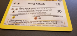 Pokemon Card Pidgeot 24/64 Jungle Non Holo Rare WOTC LP - Image 3