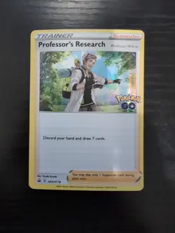 2021 Pokemon Professor's Research SWSH178 SWSH: Sword & Shield Promo Cards Holo - Image 1