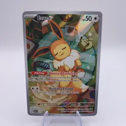 Pokemon TCG Eevee SVP 173 Prismatic Evolutions ETB Black Star Promo Card. - Image 1
