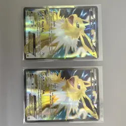Pokemon TCG Jolteon EX Basic Lot - 2 Cards - 28a/83 Holo Ryo Ueda - English - Image 5