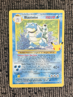 Pokemon TCG: Blastoise 2/102 Holo Celebrations 25th Anniversary NM - Image 1