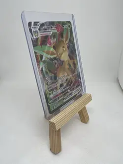 Leafeon VMAX 008/203 SWSH07: Evolving Skies Holographic Card NM/M - Image 3