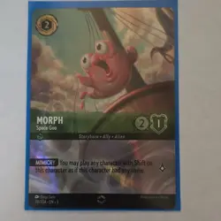 Disney Lorcana Foil Card Lot - Zeus, Morph, Scrooge McDuck, Sisu, Anna - Image 2