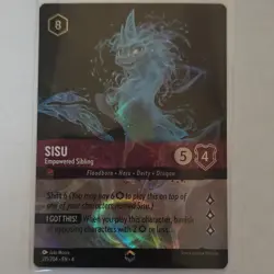 Disney Lorcana Foil Card Lot - Zeus, Morph, Scrooge McDuck, Sisu, Anna - Image 4