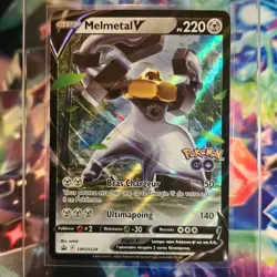 Carte Pokemon : Melmetal V SWSH224 - E&B Promo - Pokemon GO - NM - FR - Image 2