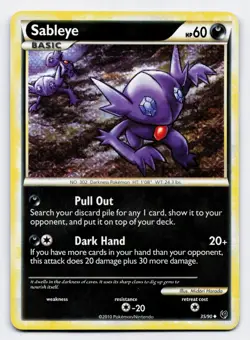 Sableye [35/90] HGSS: Undaunted Regular [Pokemon Card English] - Image 1