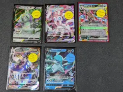 Pokemon Japanese and Korean Foreign Cards - 5 card lot - Image 1