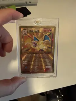 Charizard 4/102 Pokemon Celebrations Gold Metal Card Ultra Premium Collection - Image 4