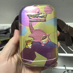 Pokemon Scarlet & Violet 151 Mini Tin 2 Booster Packs + Coin + Art Card, NEW - Image 1