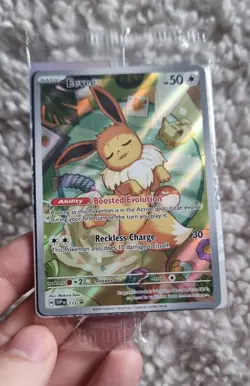 Pokemon TCG Eevee Prismatic Evolutions Promo Card SVP 173 Sealed Promo - Image 1