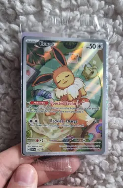 Pokemon TCG Eevee Prismatic Evolutions Promo Card SVP 173 Sealed Promo - Image 3