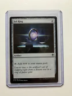 Magic the Gathering Sol Ring Commander 2015 Regular Card - Image 1