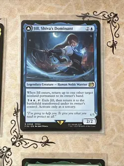 Final Fantasy Magic The Gathering Rare Card Lot 9x Near Mint Cards All Sleeved - Image 4