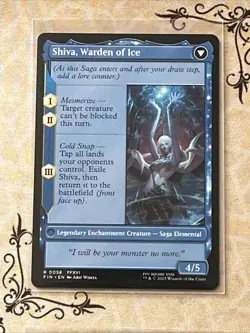 Final Fantasy Magic The Gathering Rare Card Lot 9x Near Mint Cards All Sleeved - Image 5