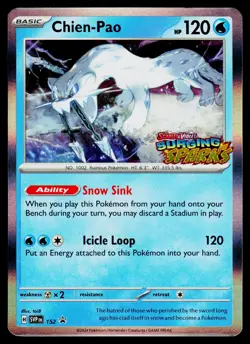 Chien-Pao 152 SV: Scarlet & Violet Promo Cards Holo - Image 1