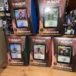 Strixhaven School of Mages -Commander Deck Set of 5 -2021 - Magic the Gathering - Image 1