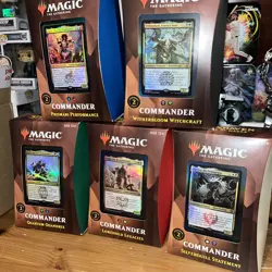 Strixhaven School of Mages -Commander Deck Set of 5 -2021 - Magic the Gathering - Image 2
