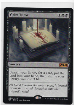 Grim Tutor Core Set 2021 Regular (LP) 103/274 - Image 1