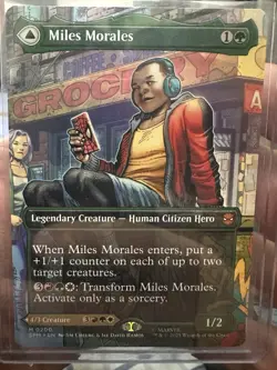 Miles Morales (0200) (Borderless) Marvel's Spider-Man Regular - Image 1