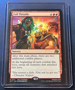 MTG Full Throttle Aetherdrift 0127 Magic the Gathering - Image 1