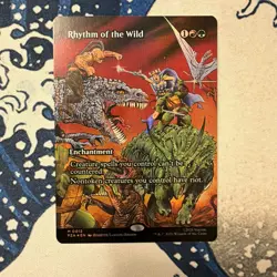 MTG Rhythm of the Wild FOIL (Borderless) | TMNT - Image 1