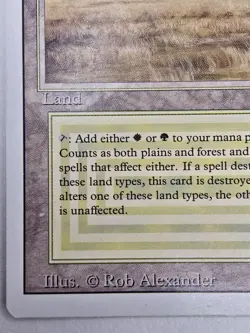 Savannah Revised Dual Land MtG Magic the Gathering Reserved List NM Vintage - Image 5