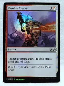 Double Cleave 214/254 Foil Ultimate Masters Magic: The Gathering - Image 1