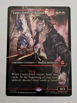 MTG Casey Jones, Vigilante #0286 FOIL SHOWCASE Teenage Mutant Ninja Turtles TMT - Image 1