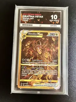 Giratina VSTAR GG69/GG70 ACE Perfect 10s Crown Zenith Secret Rare Pokemon TCG - Image 1