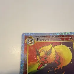 Pokemon Flareon Legendary Collection Reverse Holo Rare 10/110 70 HP - Image 2