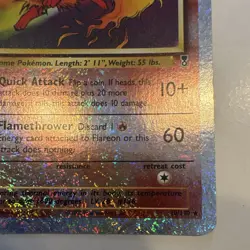 Pokemon Flareon Legendary Collection Reverse Holo Rare 10/110 70 HP - Image 3