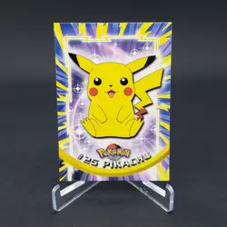 NM Pikachu #25 Blue Label Topps TV Animation Edition Series 1 Pokemon Card - Image 1