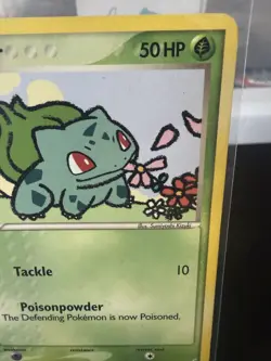 Bulbasaur 45/100 Crystal Guardians Vintage Pokemon Card EX Era LP - Image 4