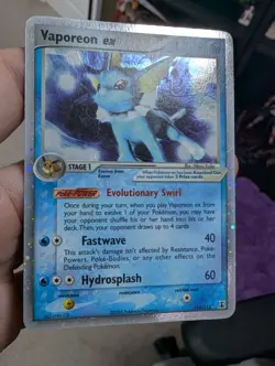 Pokemon Vaporeon EX 110/113 Holo Rare World Championship 2006 - Image 4
