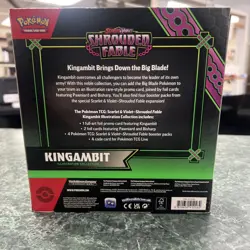 Pokemon TCG Shrouded Fable Kingambit Illustration Collection BRAND NEW Pokemon - Image 2
